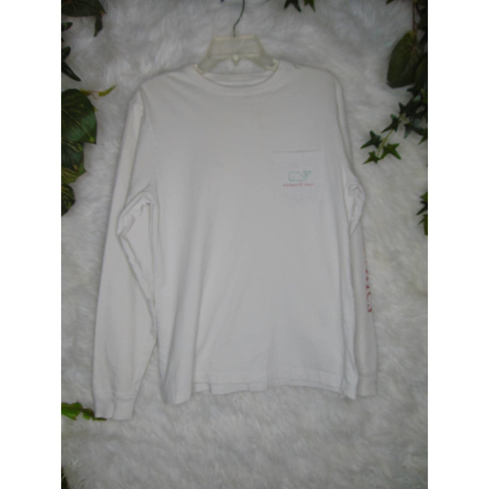 Vineyard Vines | Women's Long Sleeve T-Shirt White Whale Size XS